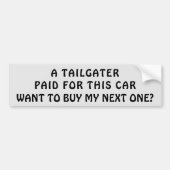De Voiture Tailgater Payer pour mon prochain autocollant pare (Devant)