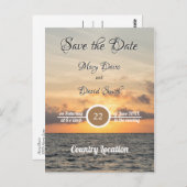 De volgende ochtend sparen de Datum Briefkaart (Voorkant / Achterkant)