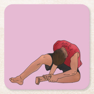 De volgende stap is Daniel's enkel Vierkante Kartonnen Onderzetter