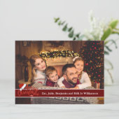 De volledige Foto van de Kaart met Vrolijke (Staand voorkant)