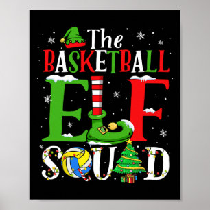 De volleybal Elf Squad Matching Volleybal Speler Poster