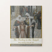 De vondst in de tempel legpuzzel (Verticaal)