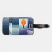 De voorbode van de herfst ,kubisme Beroemde Schild Bagagelabel (Achterkant horizontaal)