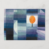 De voorbode van de herfst | Paul Klee | Briefkaart (Voorkant)