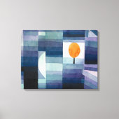 De voorbode van de herfst | Paul Klee | Canvas Afdruk (Voorkant)