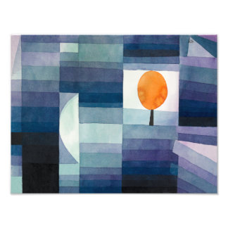 De voorbode van de herfst | Paul Klee | Foto Afdruk