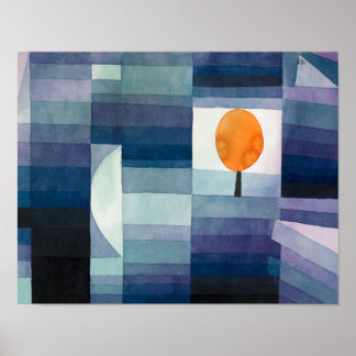 De Voorbode van de Herfst | Paul Klee | Poster