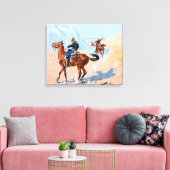 De Voorhoede, De Militaire Opper Canvas Afdruk (Insitu (Woonkamer))