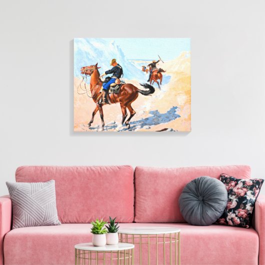 De Voorhoede, De Militaire Opper Canvas Afdruk (Insitu (Woonkamer))