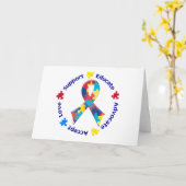 De Voorlichting van het autisme Kaart (Gele Bloem)