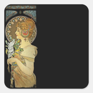 De voorpoot 1899 vierkante sticker
