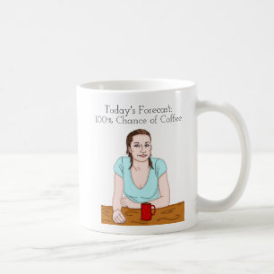 De voorspelling van vandaag 100% Koffiekeuze Koffiemok