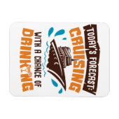 De voorspelling van vandaag Drink de Stateroom van Magneet (Horizontaal)