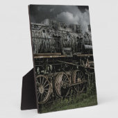 de voortbewegings spoorweg van het de treinspoor fotoplaat (Zijkant)