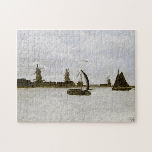 De Voorzaan Monet Fine Art Legpuzzel (Horizontaal)