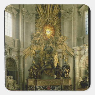 De voorzitter van St. Peter, 1665 Vierkante Sticker
