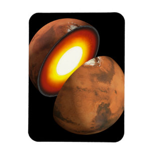 De vorming van rotsachtige lichamen in het zonnest magneet