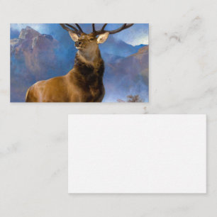 De vorst van de Glen door Edwin Landseer Visitekaartje