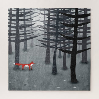 De vos en het bos legpuzzel