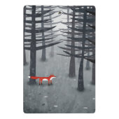 De vos en het bos mini klembord (Achterkant)