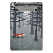 De vos en het bos mini klembord (Voorkant)