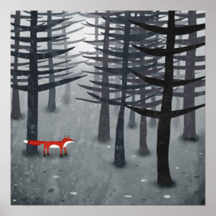 De Vos en het Bos Poster