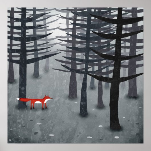 De Vos en het Bos Poster (Voorkant)