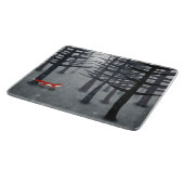 De vos en het bos snijplank (Hoek)