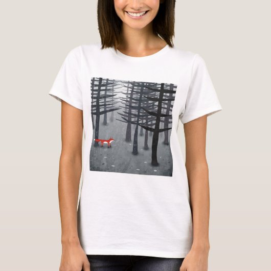 De vos en het bos t-shirt (Voorkant)