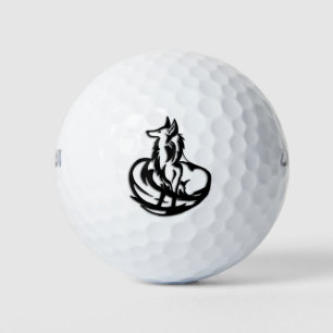 De vos golfballen