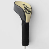 De vos golfheadcover (Schuin)