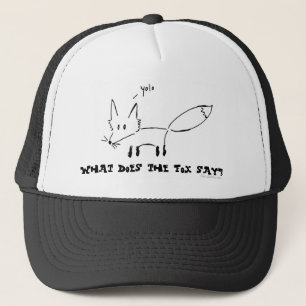 De vos zegt... trucker pet