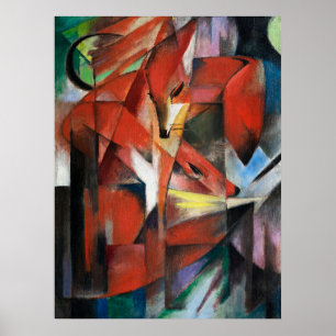 De Vossen, Bekend Schilderij Poster
