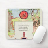 De vossen en de druiven muismat (Met muis)