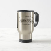 De Voyage 1 Pierre 2:9 Royaume Royals Mug (Devant droit)