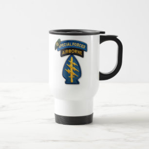De Voyage 1re forces spéciales green berets patch travel Mug