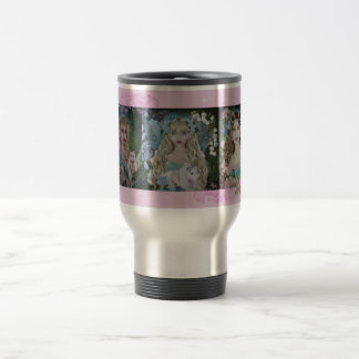 De Voyage 3 fairies coffee travel mug