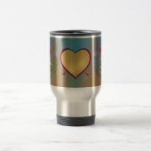 De Voyage 40e, 15e anniversaire du Mariage Ruby Photo Mug (Centre)