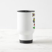De Voyage 4 juillet Barre BQ Travel Mug (Centre)