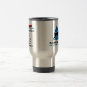 De Voyage 4 Paws Adrift & Walnut Grove K9s Travel Mug (Centre)