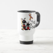 De Voyage #4 Sensibilisation sur l'autisme Mug (Devant droit)