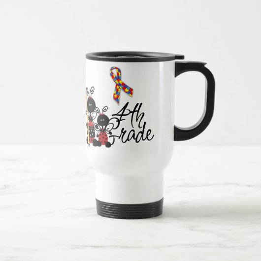 De Voyage #5 Sensibilisation sur l'autisme Mug (Droite)