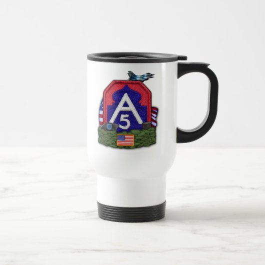 De Voyage 5e armée fort sam houston vétérans Mug (Droite)