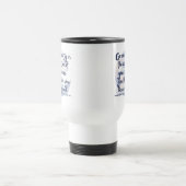 De Voyage Aller en toute confiance voyager mug (Centre)