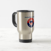 De Voyage America First Commission Travel Mug (Devant gauche)
