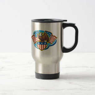 De Voyage American Eagle Travel Mug