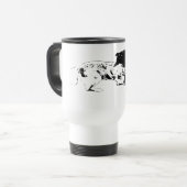 De Voyage Amusement en déplacement, mug moderne (Devant gauche)