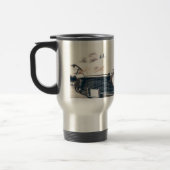 De Voyage Antique classique voiture café Mug (Gauche)