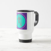 De Voyage Aquarius Travel Mug (Devant droit)