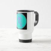 De Voyage Aquarius Travel Mug (Devant droit)